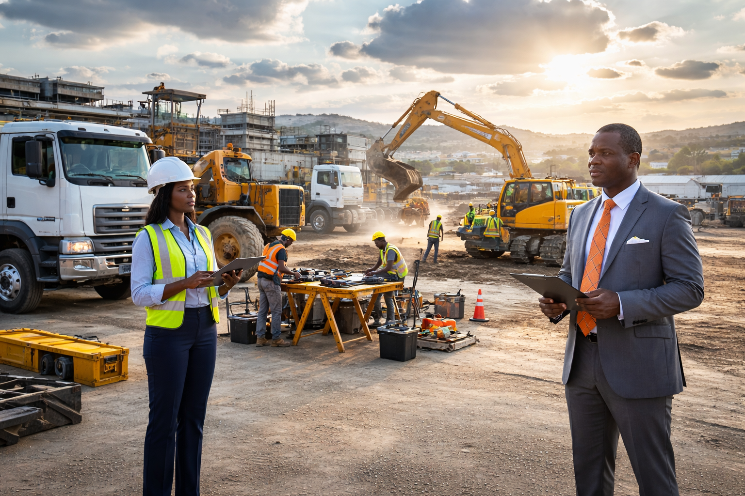 Diesel supply support across active construction and transport operations